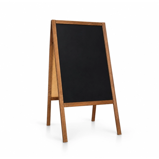 Potykacz reklamowy drewniany Classic L 61x118 cm